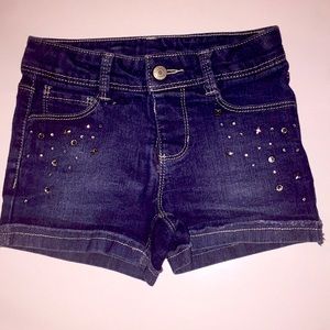 Sonoma Rhinestone & Stub Denim Shorts